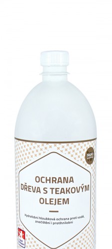 Ochrana dřeva s teakovým olejem